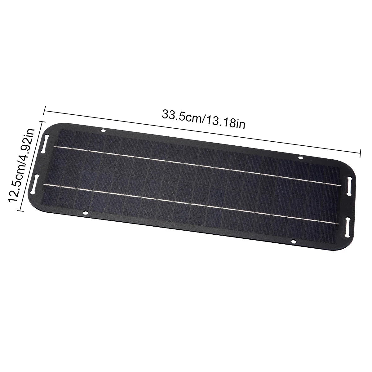 12V Solar Panel Trickle Charger Kit | IP65 Waterproof Car Battery Maintainer - SunTweet