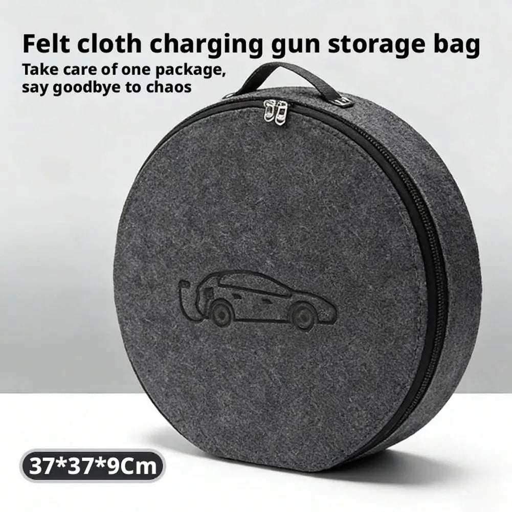 EV Charging Cable Storage Bag – Square & Round