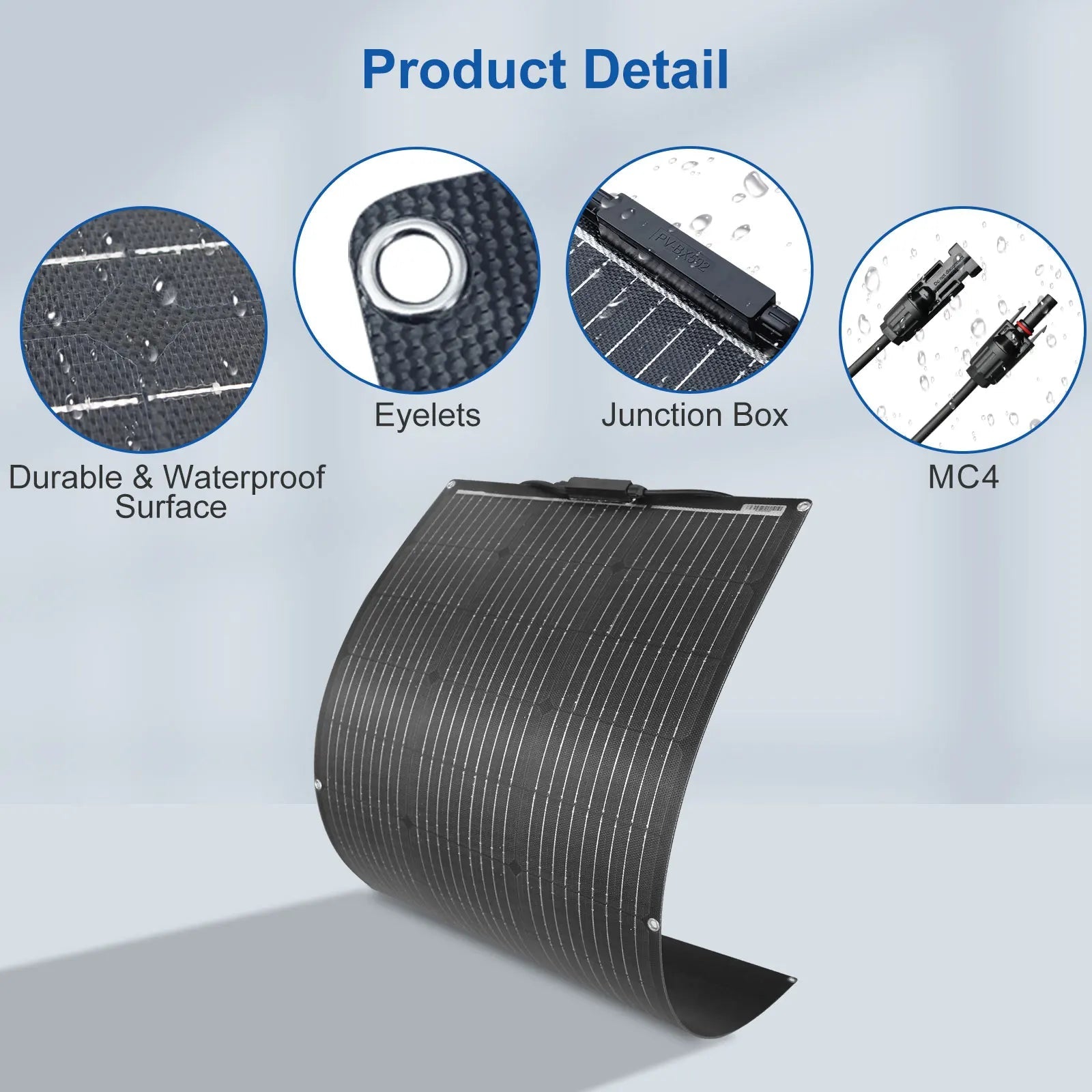 Foldable Solar Panel with 12V Controller - SunTweet