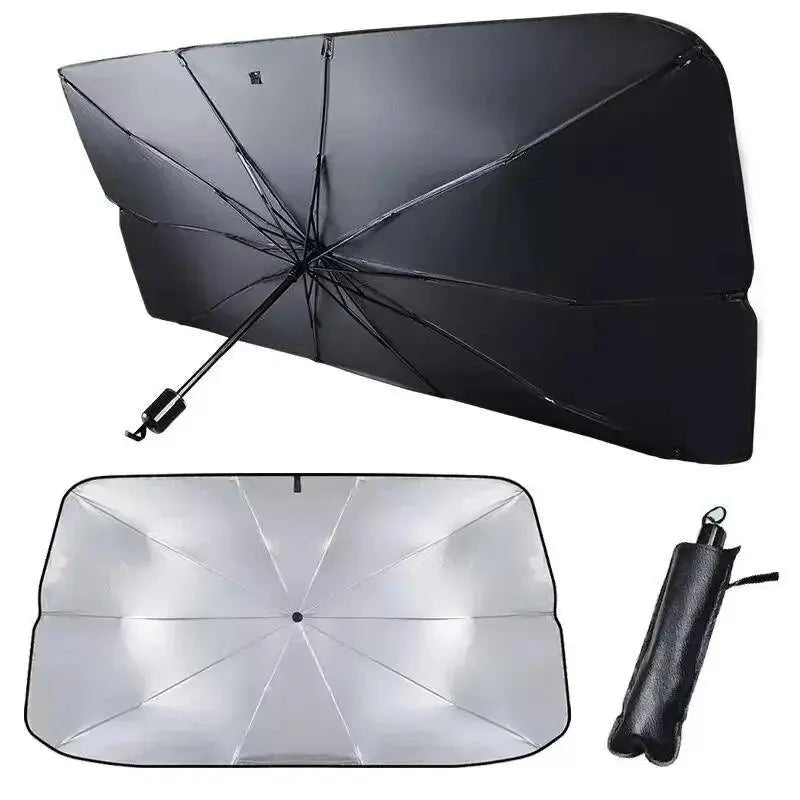 Foldable Windshield Sunshade Umbrella – Large & Small - SunTweet