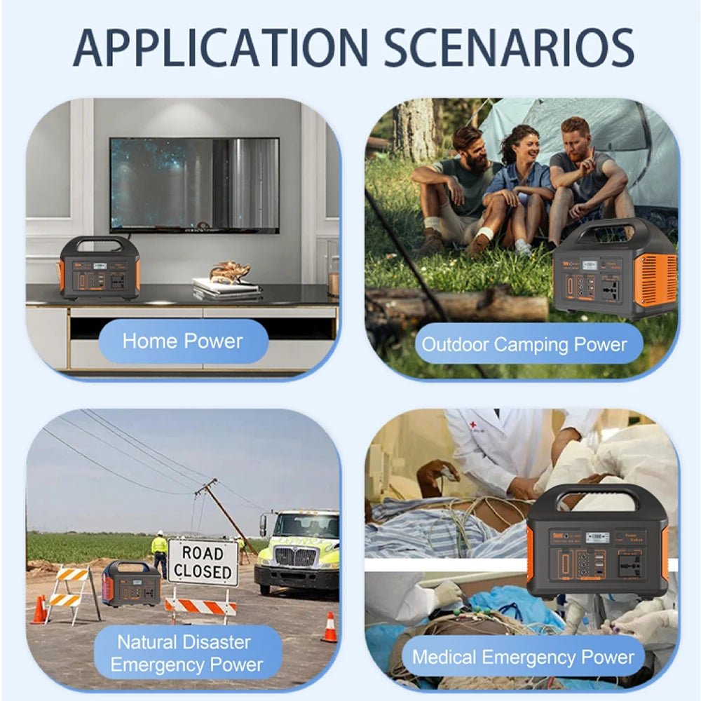 Portable Power Station Solar Generator for Camping - SunTweet