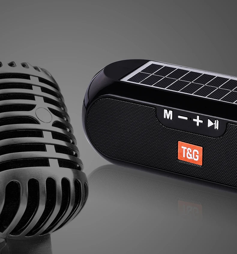Solar FM Radio & Bluetooth Speaker | Portable Outdoor Wireless Speaker with MP3 - SunTweet