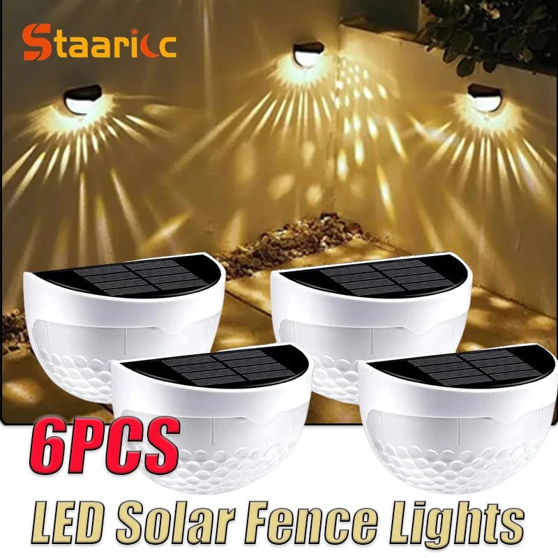 Solar LED Fence Wall Lights - SunTweet