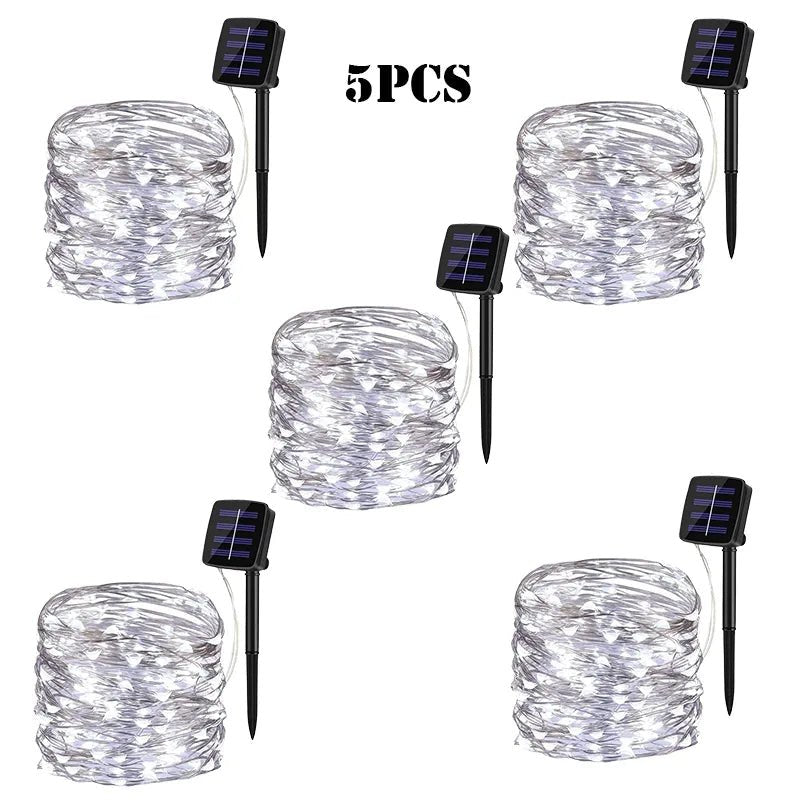 Solar LED Festoon Lights: Multiple Lengths & Packs - SunTweet