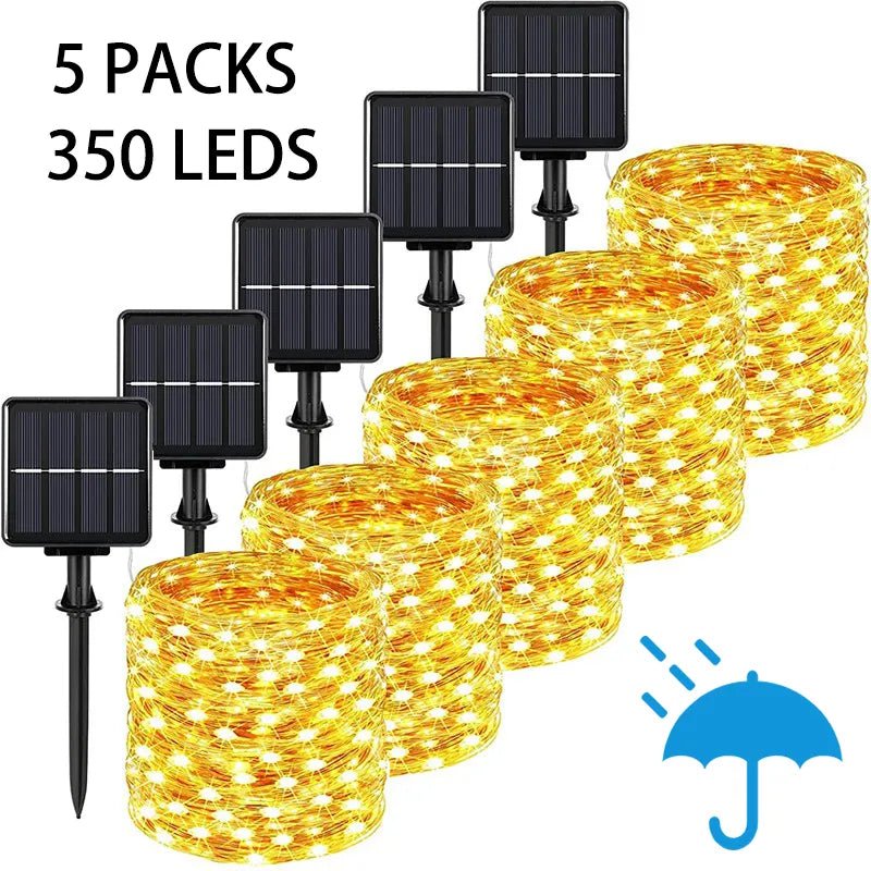 Solar LED Festoon Lights: Multiple Lengths & Packs - SunTweet