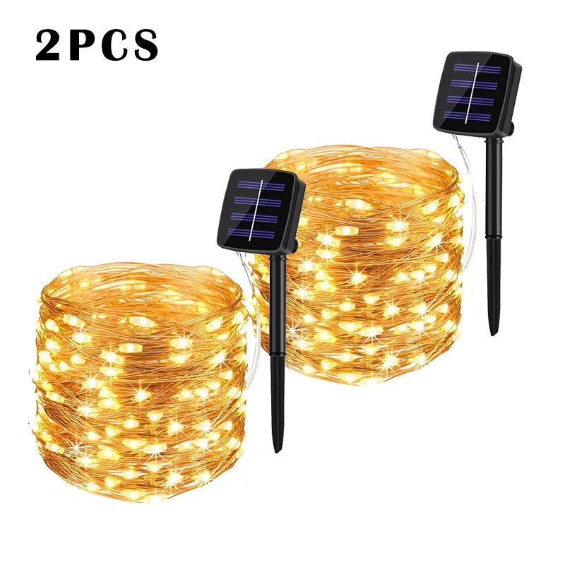 Solar LED Festoon Lights: Multiple Lengths & Packs - SunTweet