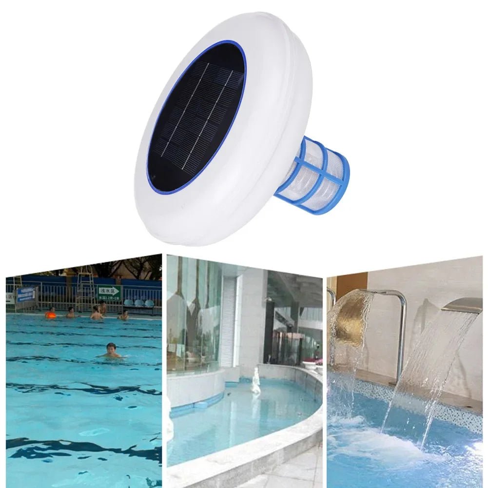 Solar Pool Ionizer | Copper Silver Ion Pool Purifier & Algae Killer - SunTweet