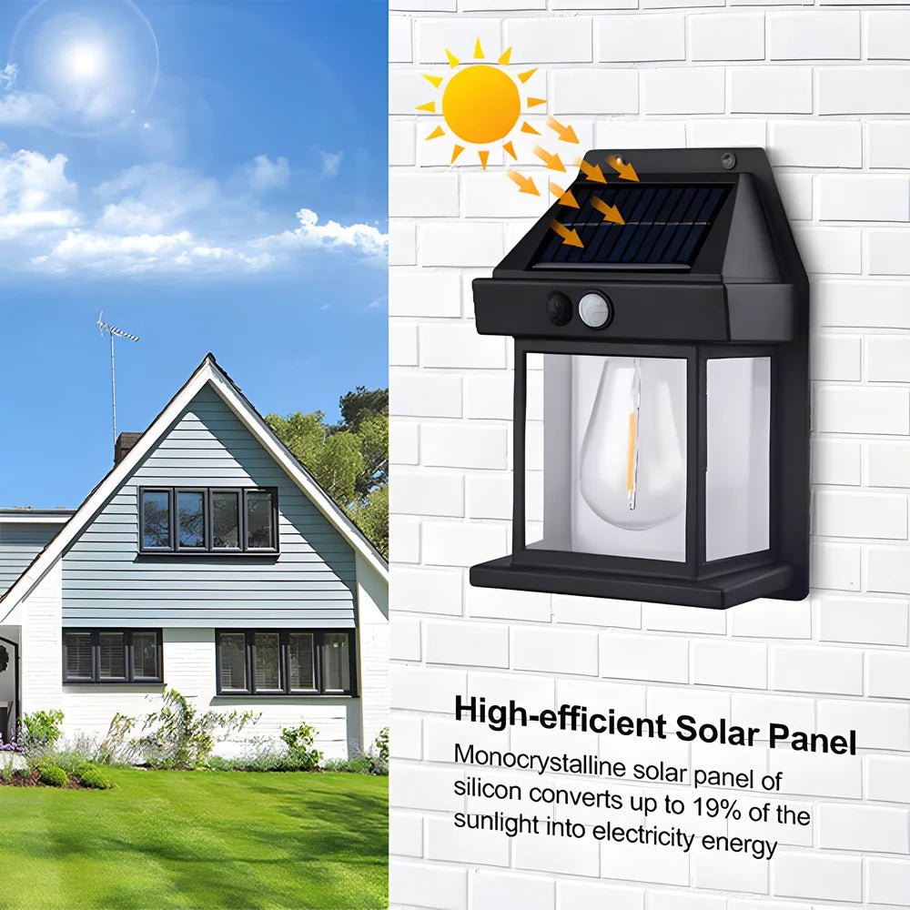 Solar Tungsten Filament Wall Lamp - SunTweet