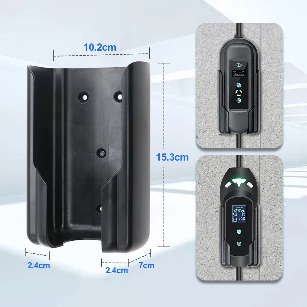 Type 2 EV Charging Plug Holder & Cable Hook - SunTweet