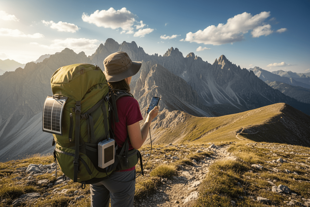 Top 5 Solar Chargers for Hiking & Travel in 2026 - SunTweet
