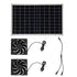 10W Solar Fan for Pet Kennel | Auto Ventilation for Cat & Dog House - SunTweet