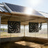 10W Solar Fan for Pet Kennel | Auto Ventilation for Cat & Dog House - SunTweet