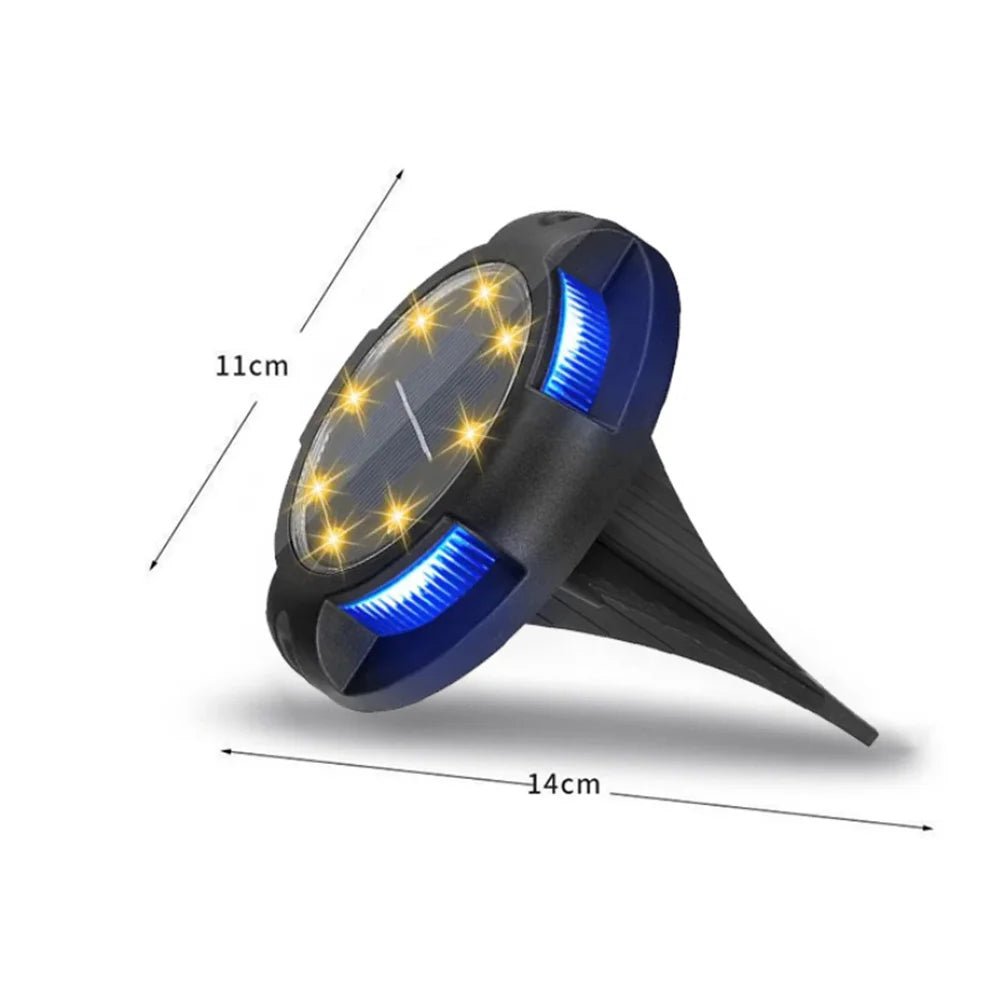 12 LED Solar Buried Lamp In - Ground Light - SunTweet