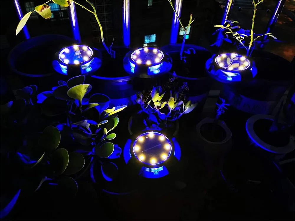 12 LED Solar Buried Lamp In - Ground Light - SunTweet