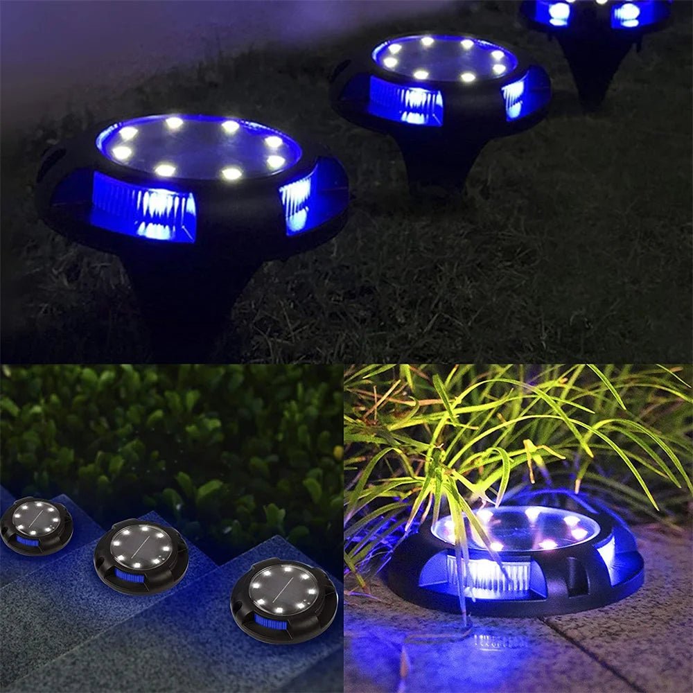 12 LED Solar Buried Lamp In - Ground Light - SunTweet