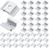 12/24/48-Piece Aluminum Solar Panel Mid Clamps, 35–50mm Frames - SunTweet