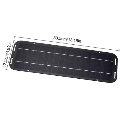 12V Solar Panel Trickle Charger Kit | IP65 Waterproof Car Battery Maintainer - SunTweet
