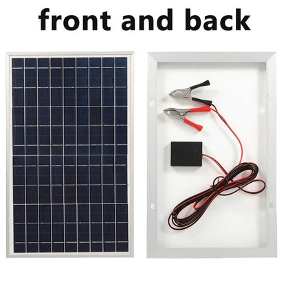 300W Portable Solar Panel Kit | 12V Polycrystalline with Controller - SunTweet