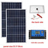 300W/600W Solar Panel Kit Complete 12V Polycrystalline USB Power Portable Outdoor Rechargeable Solar Cell Solar Generator - SunTweet