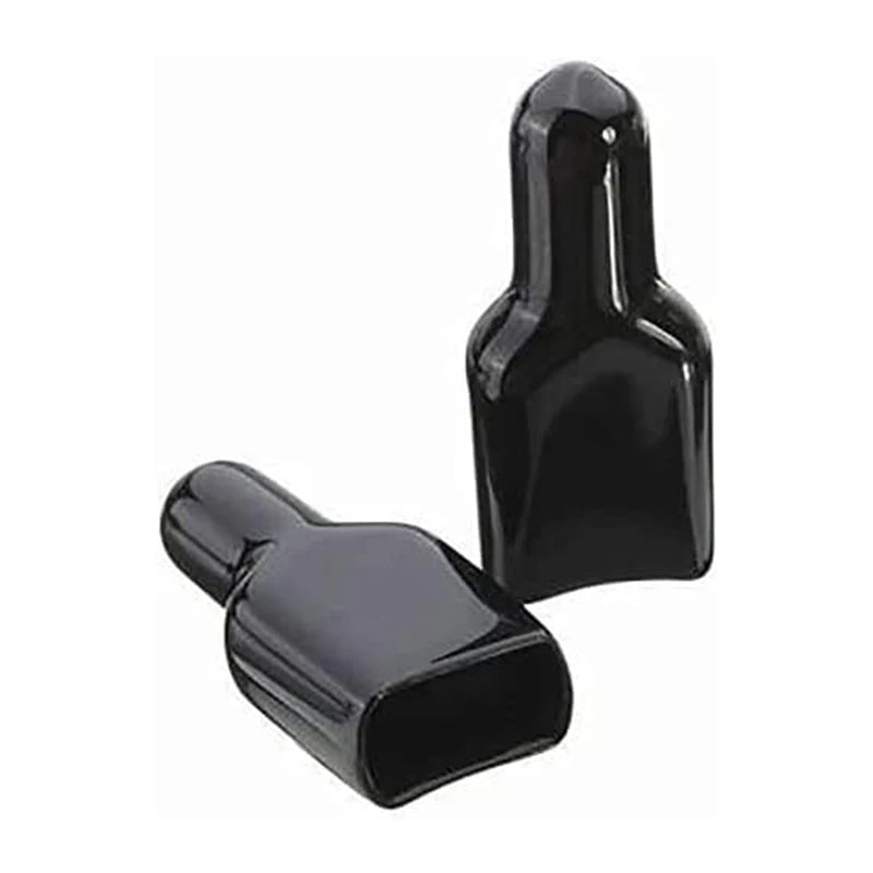 4-Piece 50A Plug Covers, Black, Dust-Resistant Cable Jackets - SunTweet