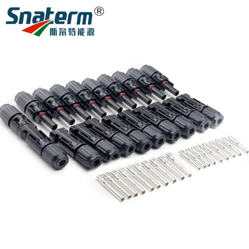 5–100 Pair Solar PV Connectors, 30A 1000VDC, 2.5/4/6mm² - SunTweet