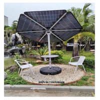 600W Sunflower Solar Panel System | Monocrystalline PV with MPPT Controller & Lithium Battery - SunTweet