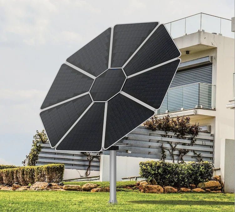 600W Sunflower Solar Panel System | Monocrystalline PV with MPPT Controller &amp; Lithium Battery - SunTweet