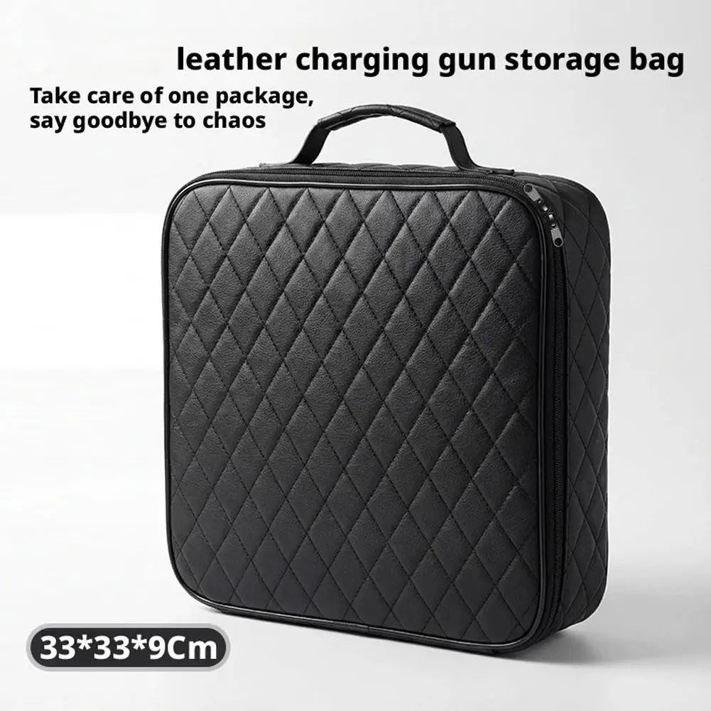 EV Charging Cable Storage Bag – Square &amp; Round