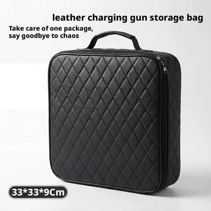 EV Charging Cable Storage Bag – Square &amp; Round