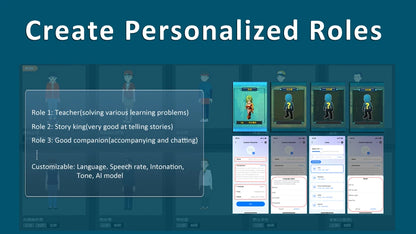 AI Voice Companion Robot with Wi-Fi &amp; Smart Life App