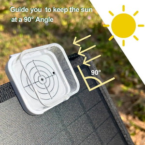 SOECOPO Solar Panel Angle Guide with Clip, 1 or 2 Pack