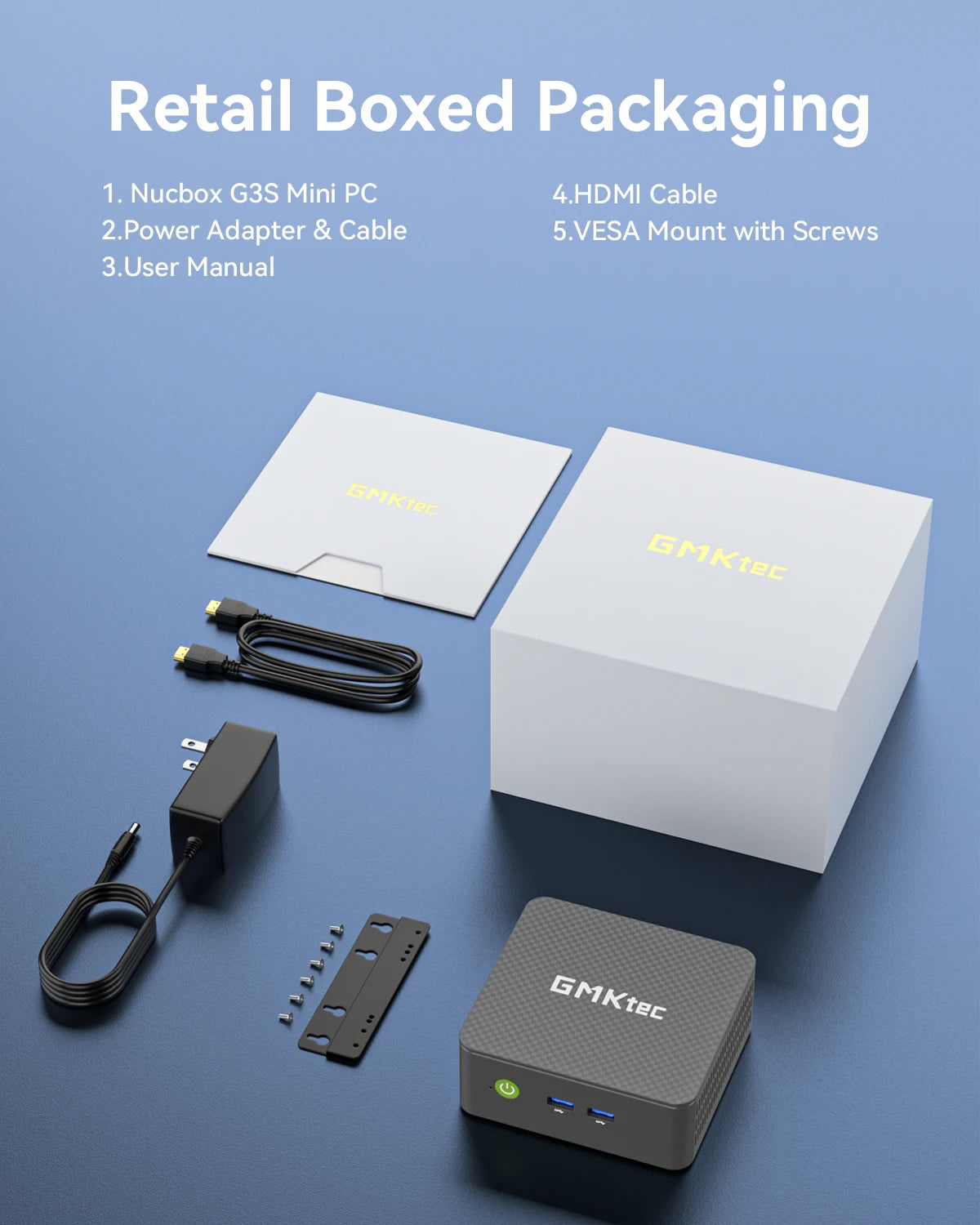 GMKtec NucBox G3S Mini PC | Intel N95, 8GB RAM