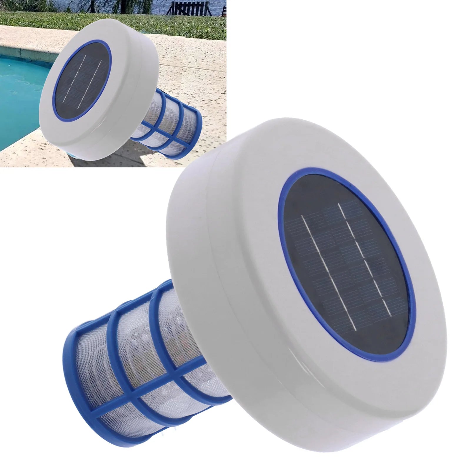 Solar Powered Pool Ionizer — Silver Ion Pool &amp; SPA Cleaner
