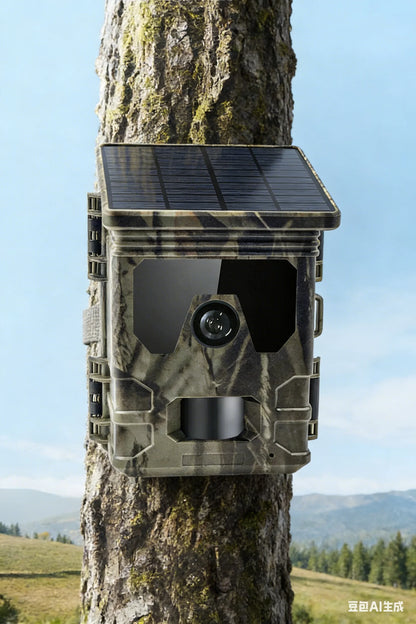 Solar Trail Camera | Motion-Activated Wildlife &amp; Night Vision