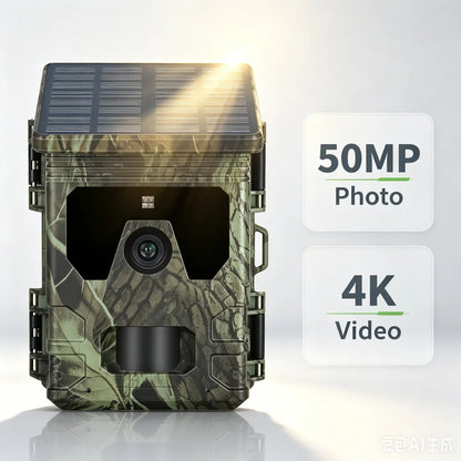 Solar Trail Camera | Motion-Activated Wildlife &amp; Night Vision