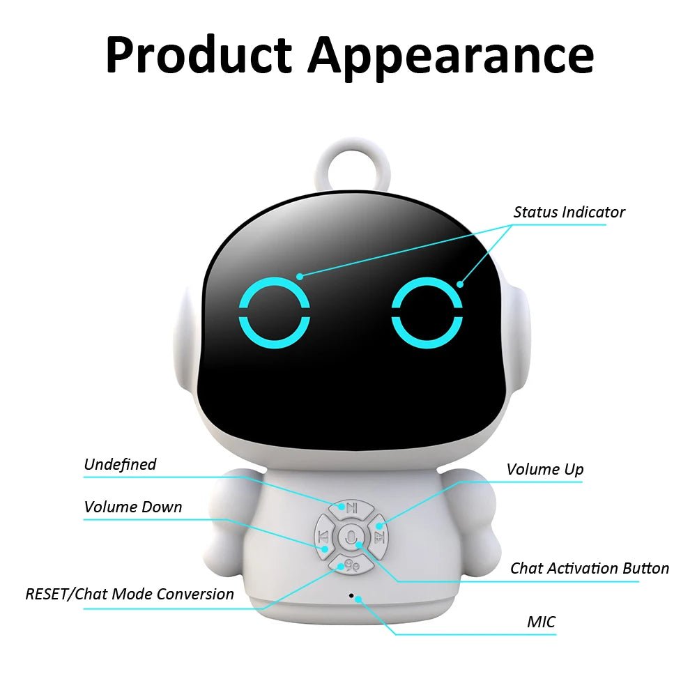 AI Voice Companion Robot with Wi-Fi &amp; Smart Life App - SunTweet