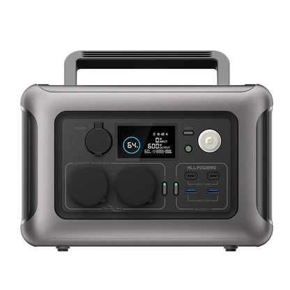 ALLPOWERS Solar Generator | 100W–200W Panel + 600W Power Station 299Wh - SunTweet