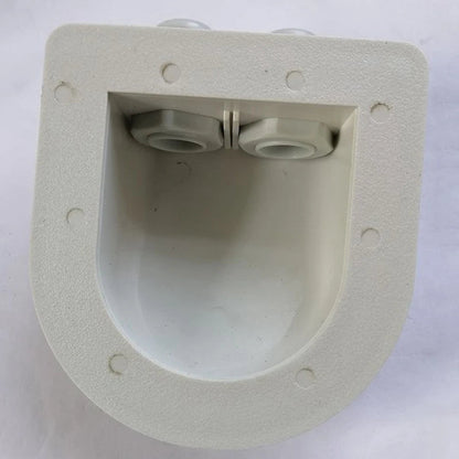 Double Solar Cable Entry Gland Box, Waterproof ABS Roof Mount - SunTweet