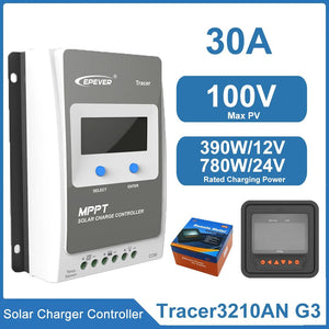 EPEVER Tracer3210AN G3 30A MPPT Solar Charge Controller