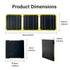 ETFE Monocrystalline Solar Panel 30W 40W - SunTweet