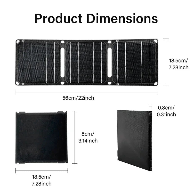 ETFE Monocrystalline Solar Panel 30W 40W - SunTweet
