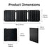 ETFE Monocrystalline Solar Panel 30W 40W - SunTweet