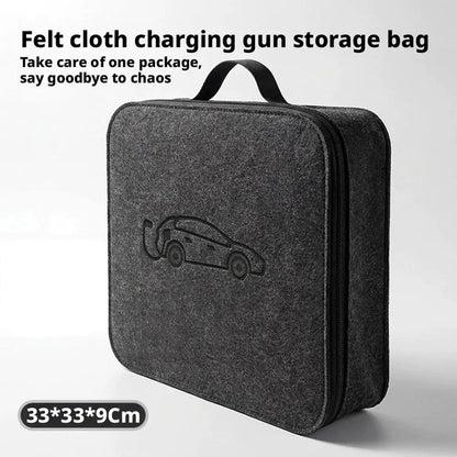 EV Charging Cable Storage Bag – Square &amp; Round - SunTweet