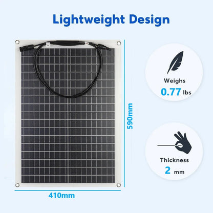 Flowatt 40W 18V Portable Solar Panel Camping - SunTweet