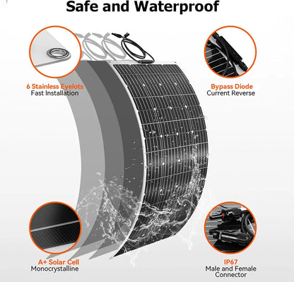 Flowatt 40W 18V Portable Solar Panel Camping - SunTweet