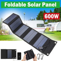 Foldable USB Solar Charger for Camping & Hiking - SunTweet