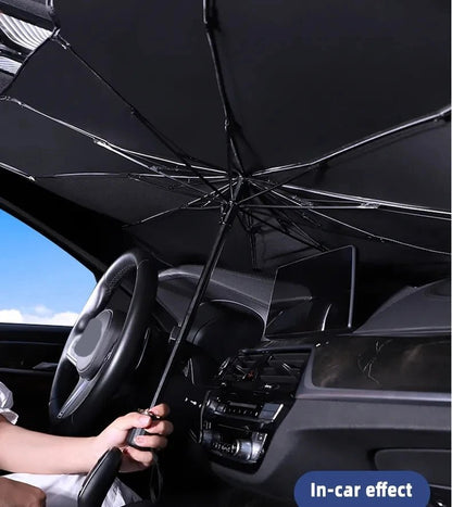 Foldable Windshield Sunshade Umbrella – Large &amp; Small - SunTweet