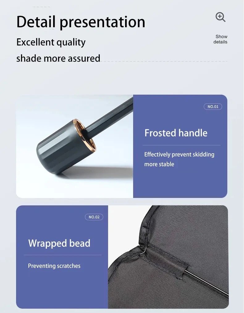 Foldable Windshield Sunshade Umbrella – Large &amp; Small - SunTweet