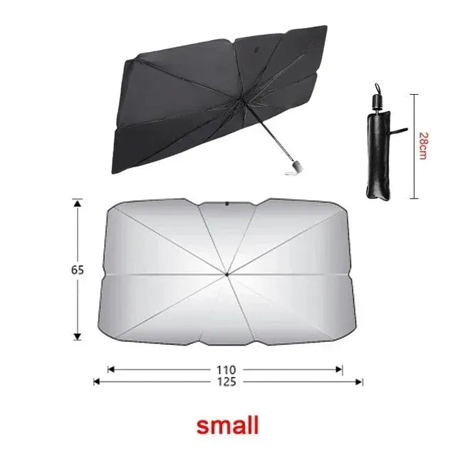 Foldable Windshield Sunshade Umbrella – Large &amp; Small - SunTweet