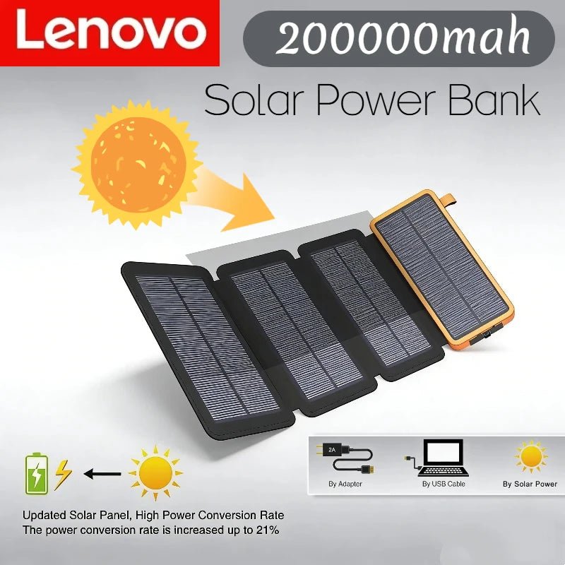 Lenovo Solar Power Bank - SunTweet